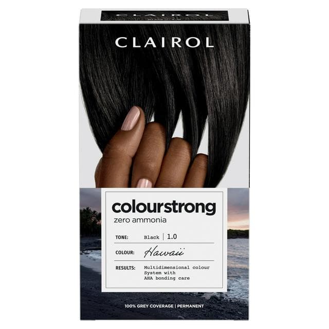 Clairol Colour Strong Black 1.0 Permanent Hair Dye - gallery image 1