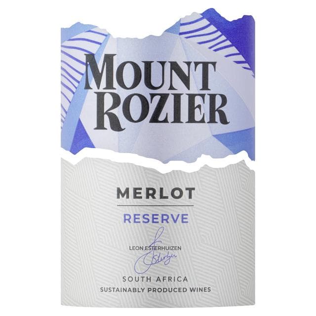 Mount Rozier Merlot Reserve Red Wine 75cl - gallery image 2