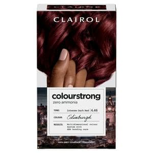 Clairol Colour Strong Intense Dark Red 4.46 Permanent Hair Dye