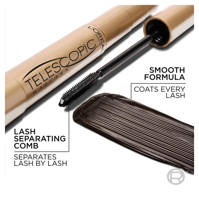 L'Oreal Paris False Lash Telescopic Mascara Black - gallery image 5