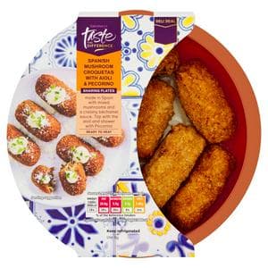 Sainsbury's Spanish Mushroom Croquetas with Aioli & Pecorino, Taste the Difference 200g