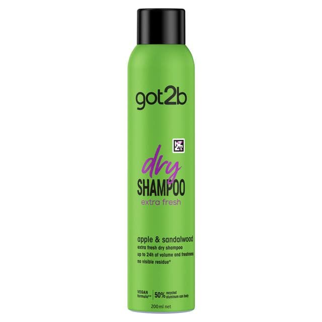 got2b Dry Shampoo Extra Fresh Scent Instant Refresh 200ml - gallery image 1