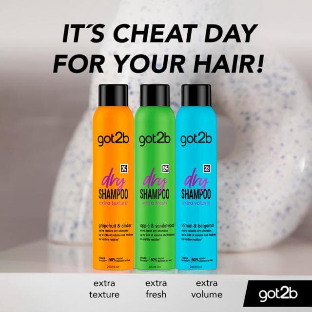 got2b Dry Shampoo Extra Fresh Scent Instant Refresh 200ml - gallery image 4
