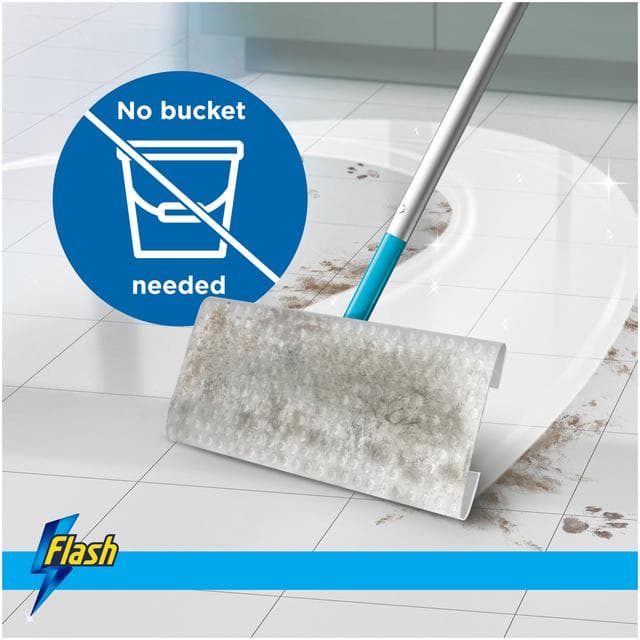 Flash Speedmop Floor Cleaner Starter Kit with 1 Mop & 6 Wet Refills - gallery image 4