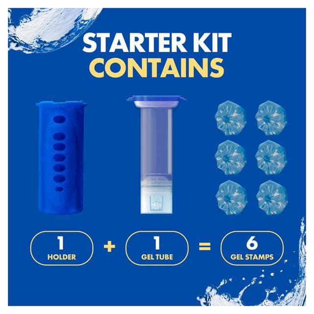 Duck Toilet Fresh Discs Toilet Cleaner Holder & Refill Marine 36ml - gallery image 4