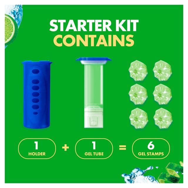 Duck Toilet Fresh Discs Toilet Cleaner Holder & Refill Lime 36ml - gallery image 4