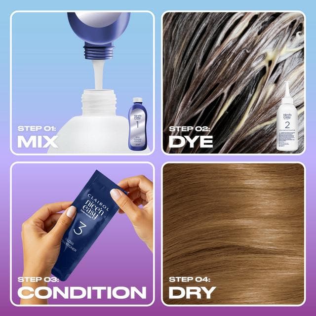 Clairol Nice'N Easy Tone+Gloss Medium Ash Blonde 811/73 Semi Permanent Hair Dye - gallery image 3