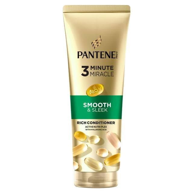 Pantene Smooth & Sleek 3 Minute Miracle 220ml - gallery image 1