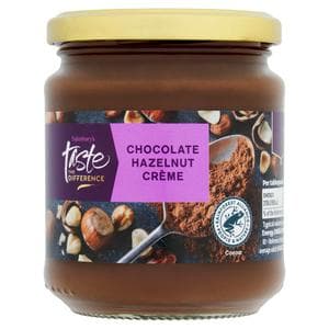 Sainsbury's Chocolate Hazelnut Creme, Taste the Difference 300g