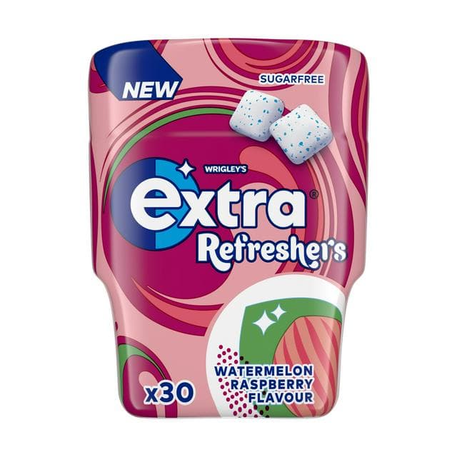 Extra Refreshers Watermelon Raspberry Flavour x30 67g - gallery image 1