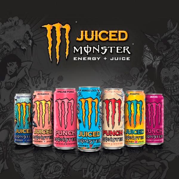 Monster Energy Drink Rio Punch 4 x 500ml - gallery image 3