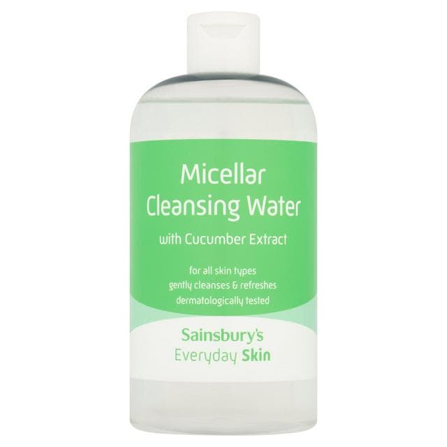 Sainsbury's Everyday Skin Micellar Cleansing Water with Cucumber Extract 500ml - gallery image 1