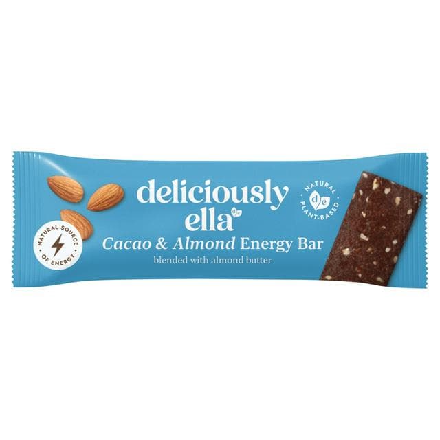 Deliciously Ella 50g Cacao & Almond Energy Snack Bar - gallery image 1
