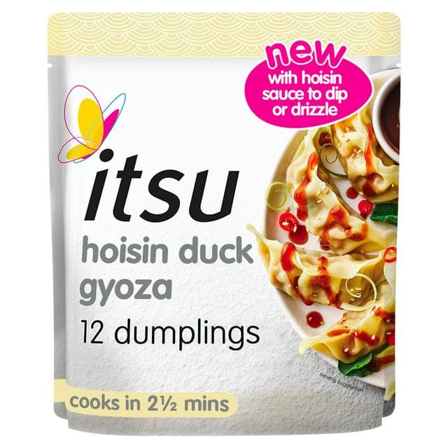 itsu 12 x Hoisin Duck Gyoza Dinner Dumplings 280g - gallery image 1