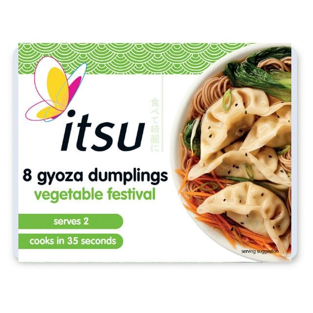 itsu Vegetable Festival 8 Gyoza Dumplings 150g - gallery image 1