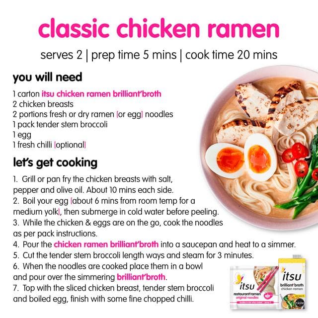 itsu 200g Chilled Restaurant Ramen Original Noodles - gallery image 4