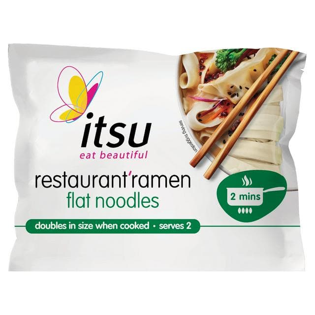itsu 200g Chilled Restaurant Ramen Flat Noodles - gallery image 1