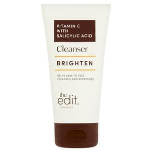 Sainsbury's the Edit Brighten Vitamin C with Salicylic Acid Cleanser 150ml