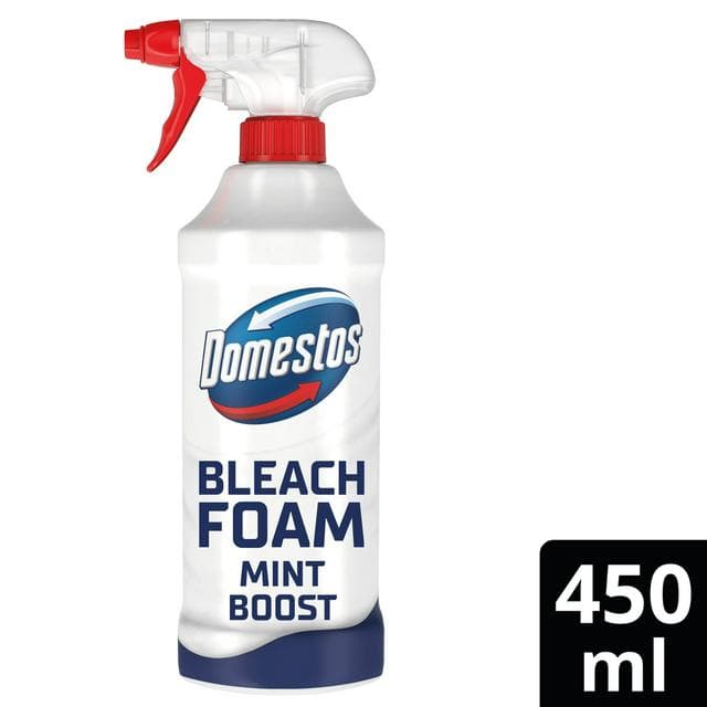 Domestos Bleach Foam Mint Boost 450ml - gallery image 1