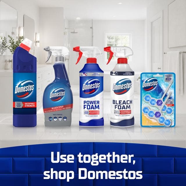 Domestos Bleach Foam Mint Boost 450ml - gallery image 5
