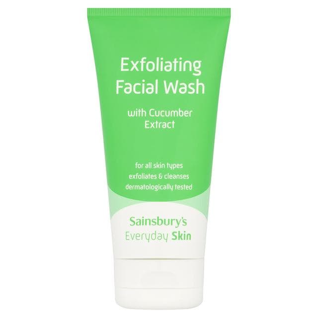 Sainsbury's Everyday Skin Exfoliating Facial Wash 150ml - gallery image 1