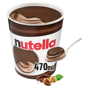 Nutella Chocolate & Hazelnut Ice Cream Tub 470ml