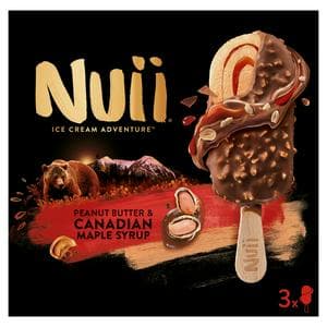 Nuii Peanut Butter & Canadian Maple Syrup x3 270ml