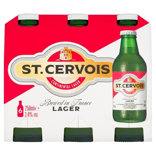 St. Cervois Continental Lager 6 x 250ml - gallery image 1