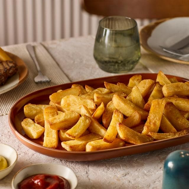 Sainsbury's Triple Cooked Chips, Taste the Difference 1kg - gallery image 1