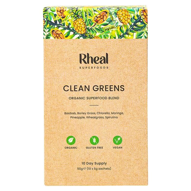 Rheal Superfoods Clean Greens 10 x 5g - gallery image 1