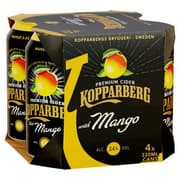 Kopparberg Premium Cider with Mango 4 x 330ml