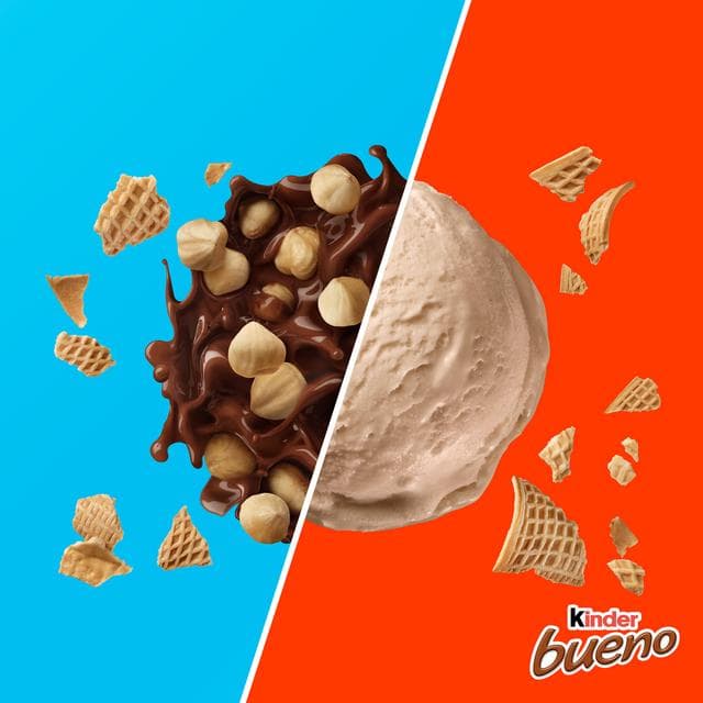Kinder Bueno Classic Ice Cream Cones 4 x 90ml - gallery image 3