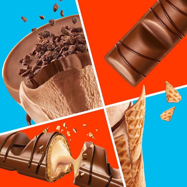Kinder Bueno Classic Ice Cream Cones 4 x 90ml - gallery image 4