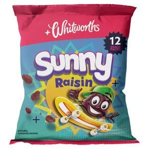 Whitworths Sunny Raisins 12 x 14g