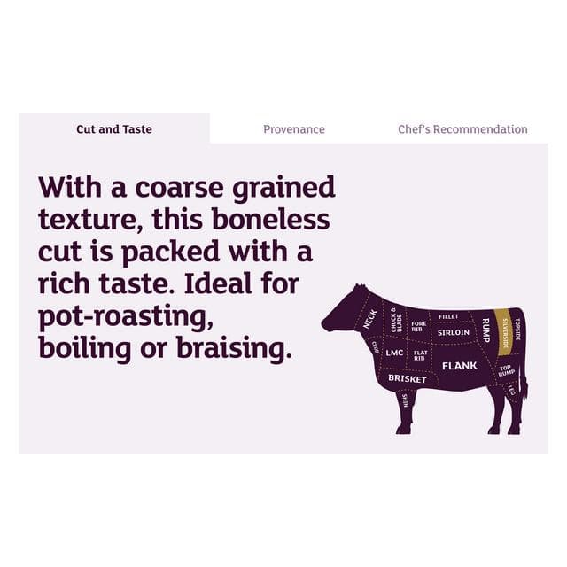 Sainsbury's 1.5kg Aberdeen Angus Silverside Diced Beef, Taste the Difference - gallery image 3