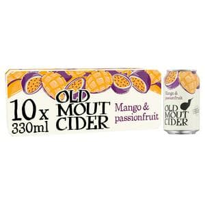 Old Mout Cider Mango & Passionfruit 4.0% ABV Cans 10 x 330ml