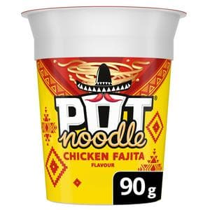 Pot Noodle Standard Snack Pot Chicken Fajita 90g