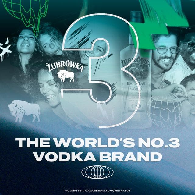 Zubrowka Biala Original Vodka 70cl - gallery image 2