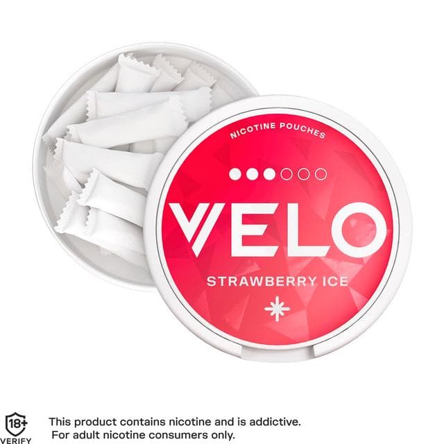 Velo Nicotine Pouch Strawberry Ice 10mg - gallery image 4