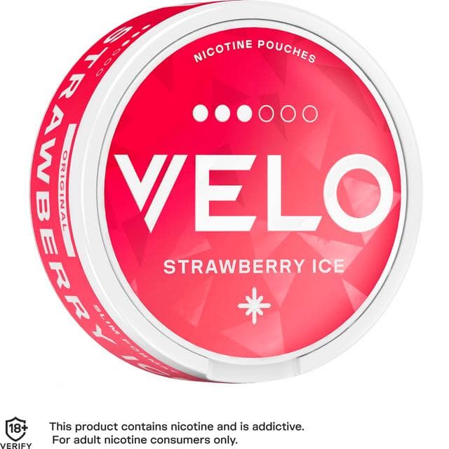 Velo Nicotine Pouch Strawberry Ice 10mg - gallery image 6