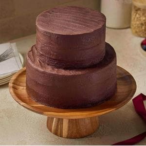 Sainsbury's 2.3kg Two Tier Chocolate Naked Cake