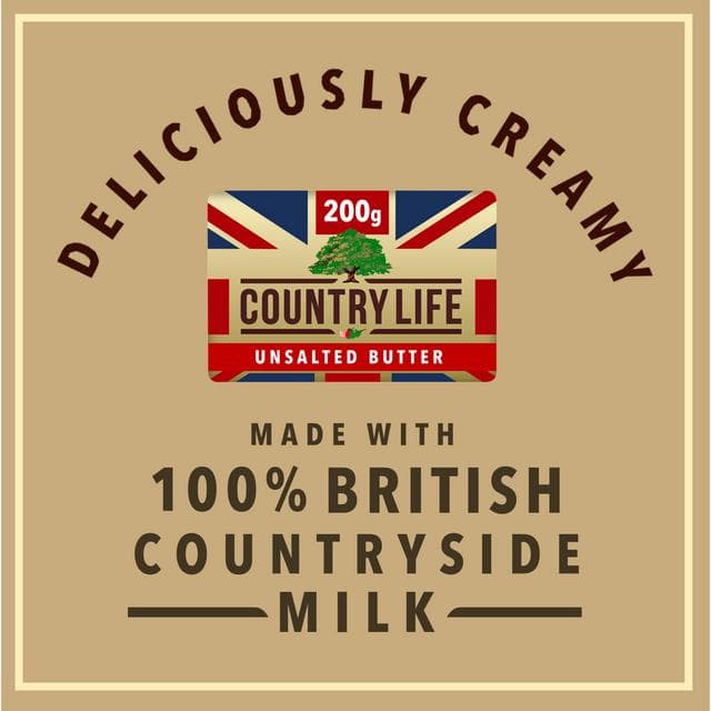 Country Life Unsalted Butter 200g - gallery image 2