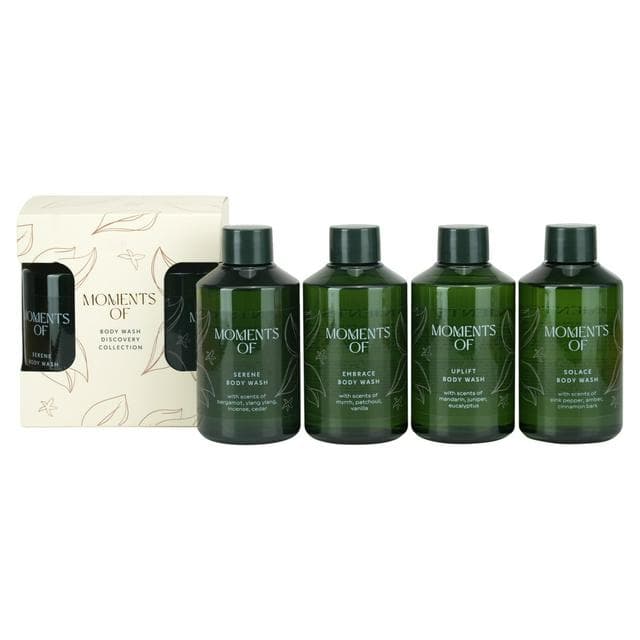 Moments Of 4 x 150ml Body Wash Discovery Collection Set - gallery image 1