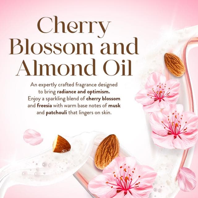 Imperial Leather 450ml Ultimate Moisture Cherry Blossom & Almond Oil Body Wash - gallery image 6