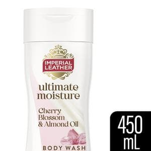 Imperial Leather 450ml Ultimate Moisture Cherry Blossom & Almond Oil Body Wash