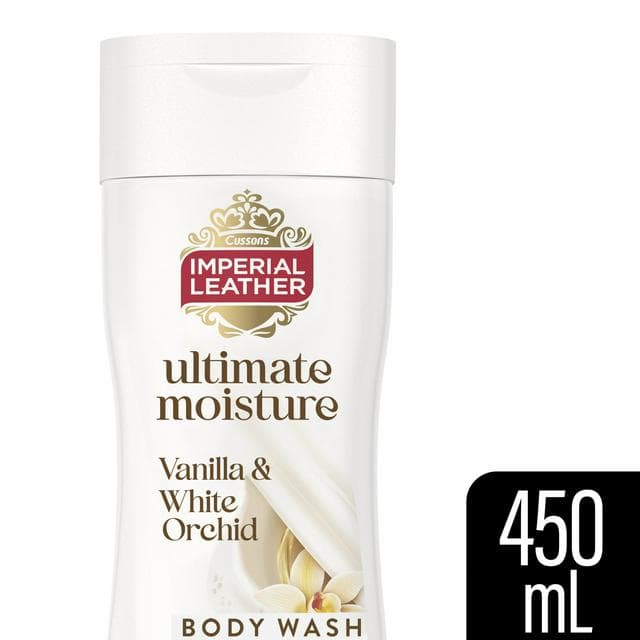 Imperial Leather 450ml Ultimate Moisture Vanilla & White Orchid Body Wash - gallery image 1