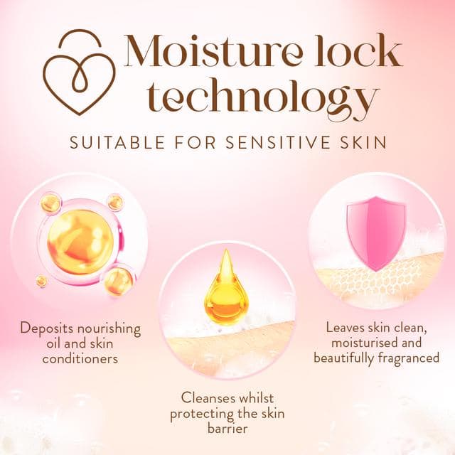 Imperial Leather 225ml Ultimate Moisture Cherry Blossom & Almond Oil Foaming Body Scrub - gallery image 4