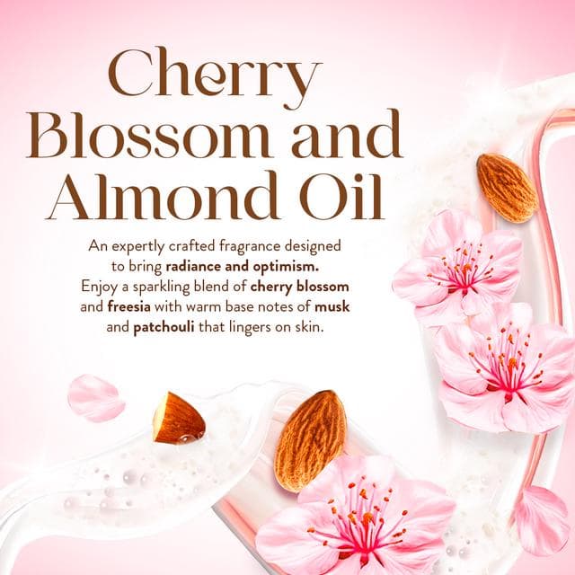 Imperial Leather 225ml Ultimate Moisture Cherry Blossom & Almond Oil Foaming Body Scrub - gallery image 6