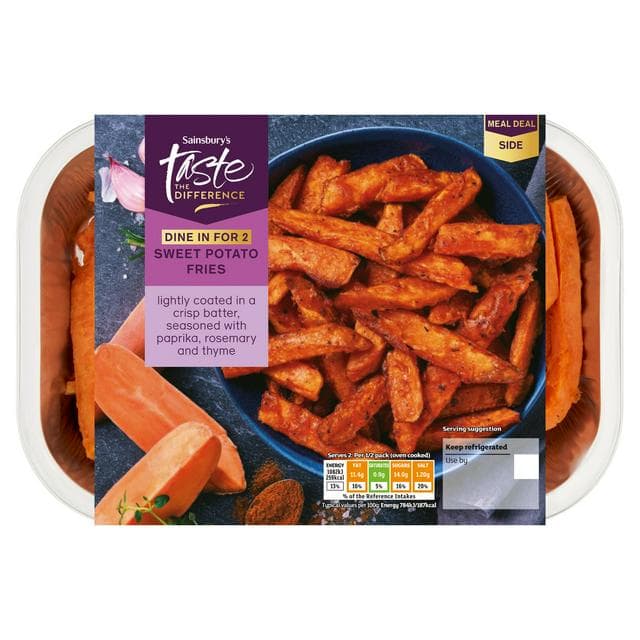 Sainsbury's 300g Sweet Potato Fries, Taste the Difference - gallery image 1