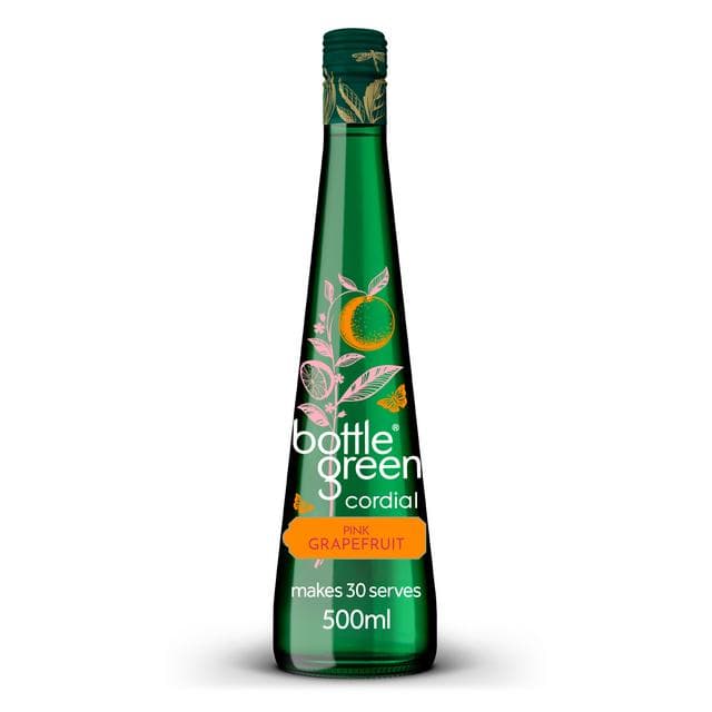 Bottlegreen Zesty Pink Grapefruit Cordial 500ml - gallery image 2